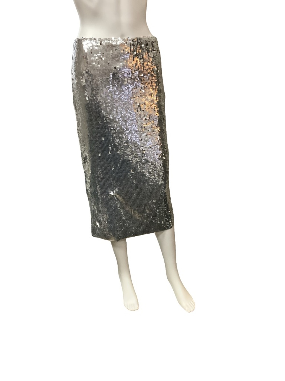 Ami Midi Length Sequin Skirt Size: M